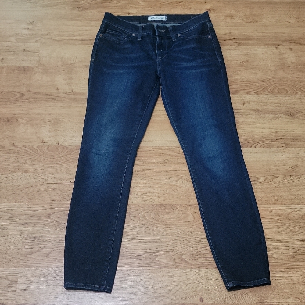 Madewell Women's Deep Blue Skinny Jeans